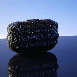 JK3D HY mini slate clutch 3D printed luxury hard clutch purse